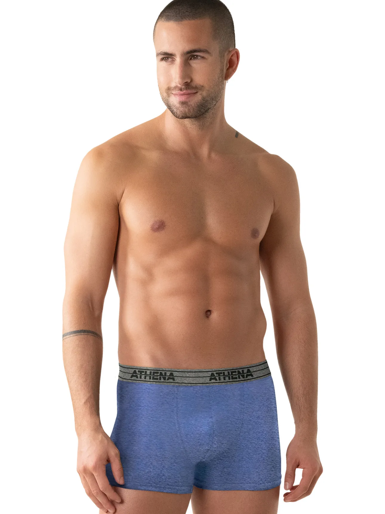 Lot de 4 boxers Basic Coton
