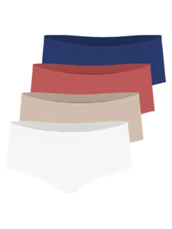 Lot de 4 boxers Basic Ecopack
