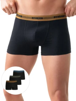 Lot de 3 boxers Easy Recyclé