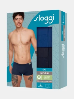 Lot de 2 boxers GO Natural