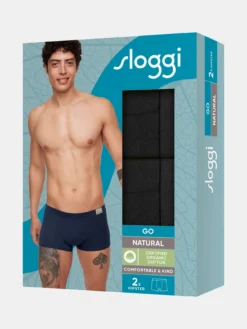 Lot de 2 boxers GO Natural
