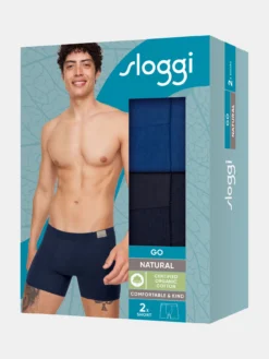 Lot de 2 boxers GO Natural Short