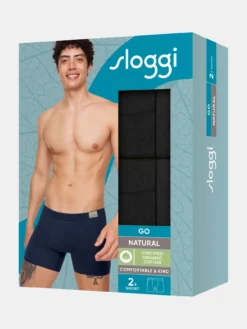 Lot de 2 boxers GO Natural Short