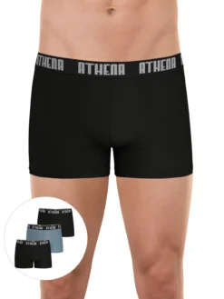 Lot de 3 boxers homme Basic Color