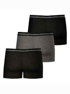 Lot de 3 boxers homme Business Print