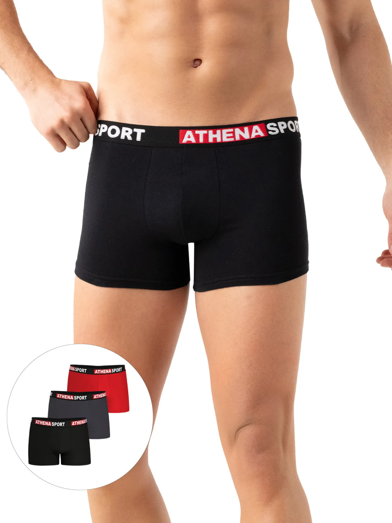Lot de 3 boxers Sport Fit