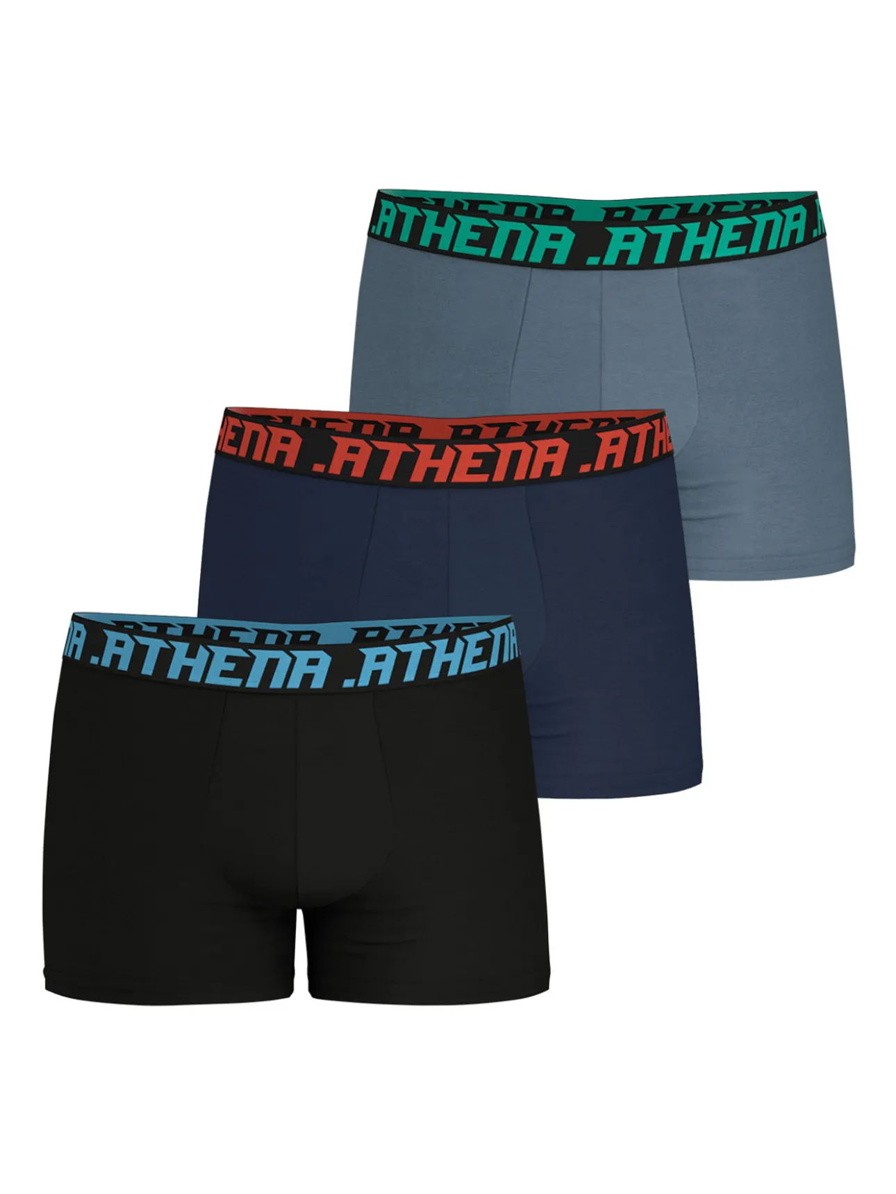 Lot de 3 boxers Trio Essentiel