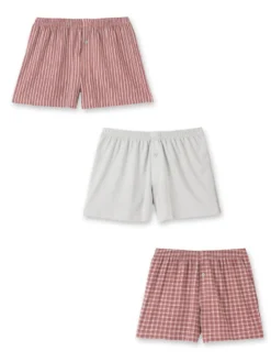 Lot de 3 caleçons courts coton