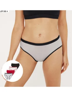 Lot de 4 culottes