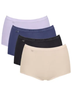 Lot de 4 culottes Basic+