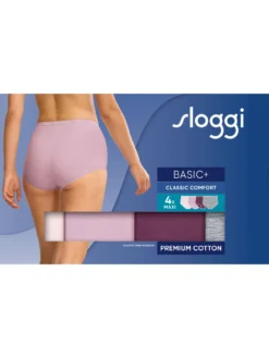 Lot de 4 culottes Basic+