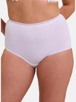 Lot de 2 culottes hautes Classique Coton