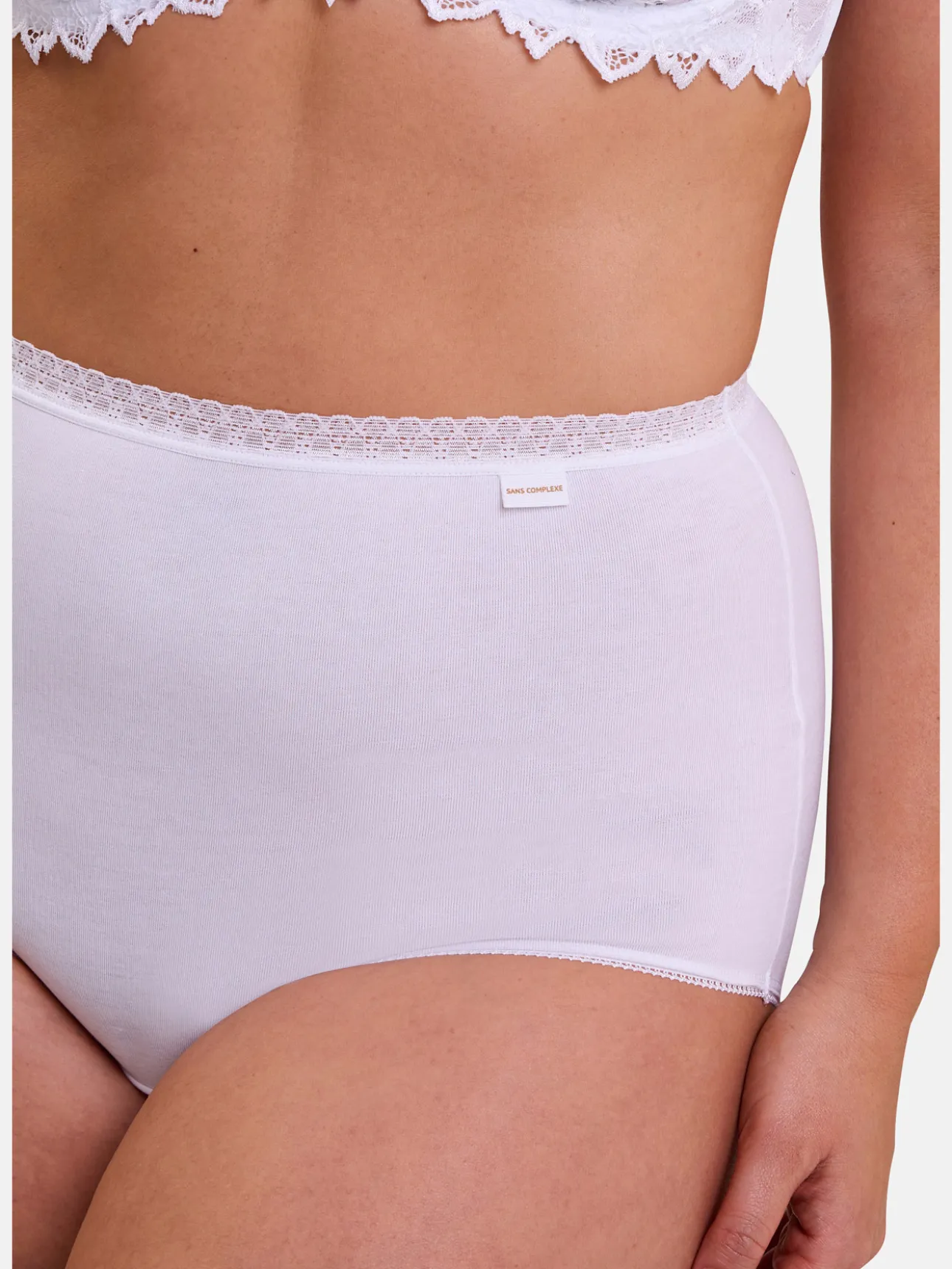 Lot de 2 culottes hautes Classique Coton