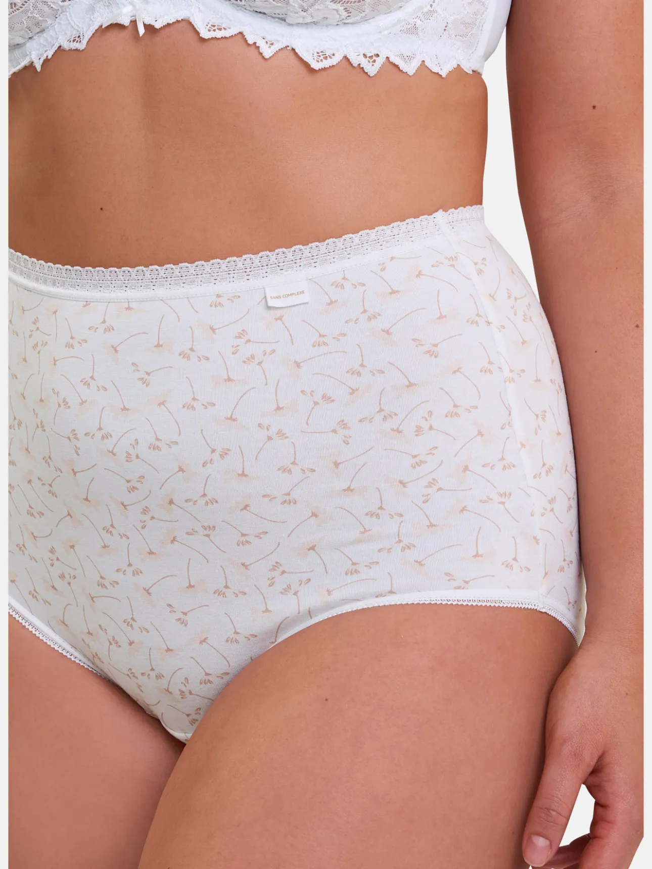 Lot de 2 culottes hautes Classique Coton