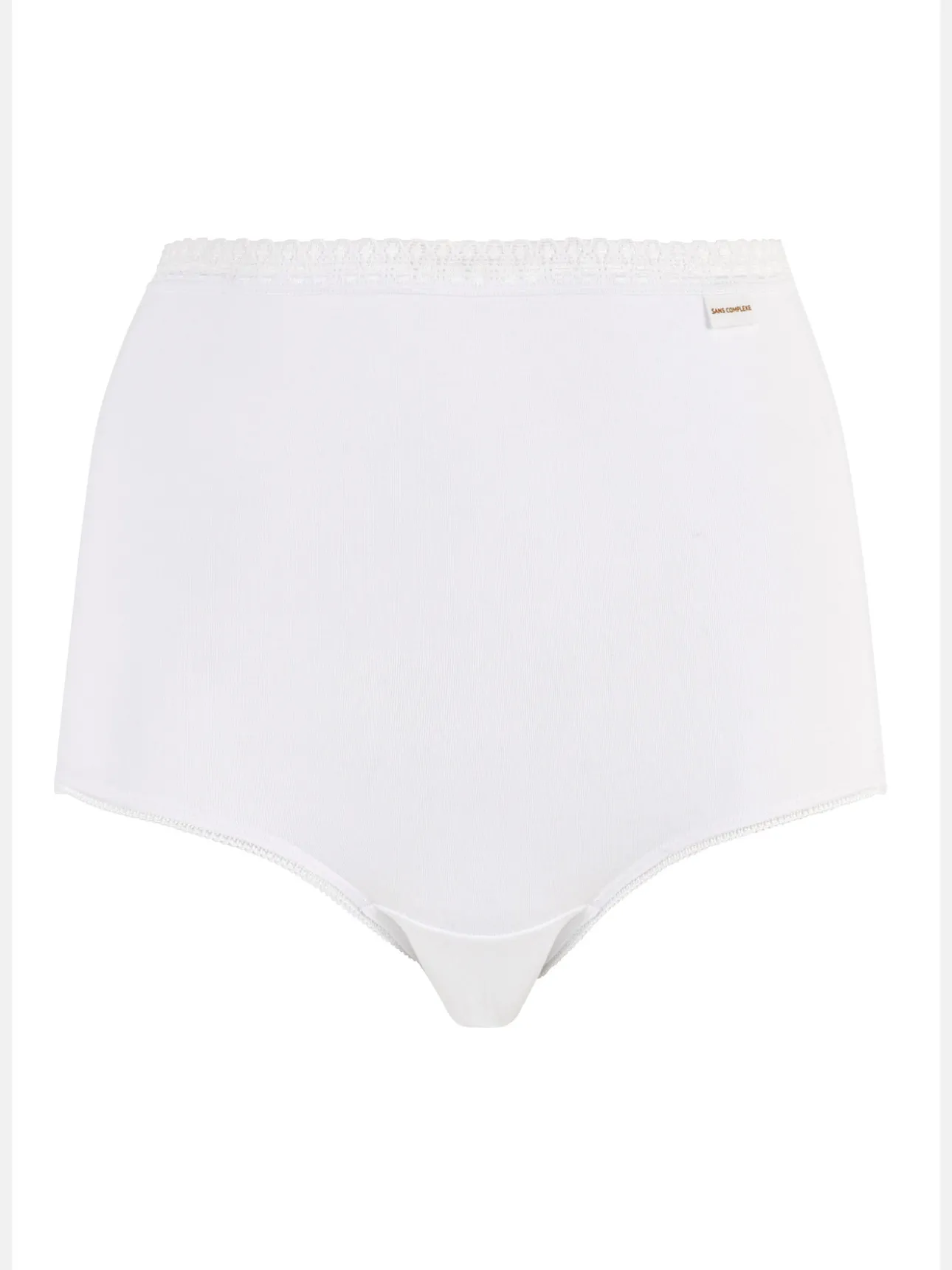 Lot de 2 culottes hautes Classique Coton