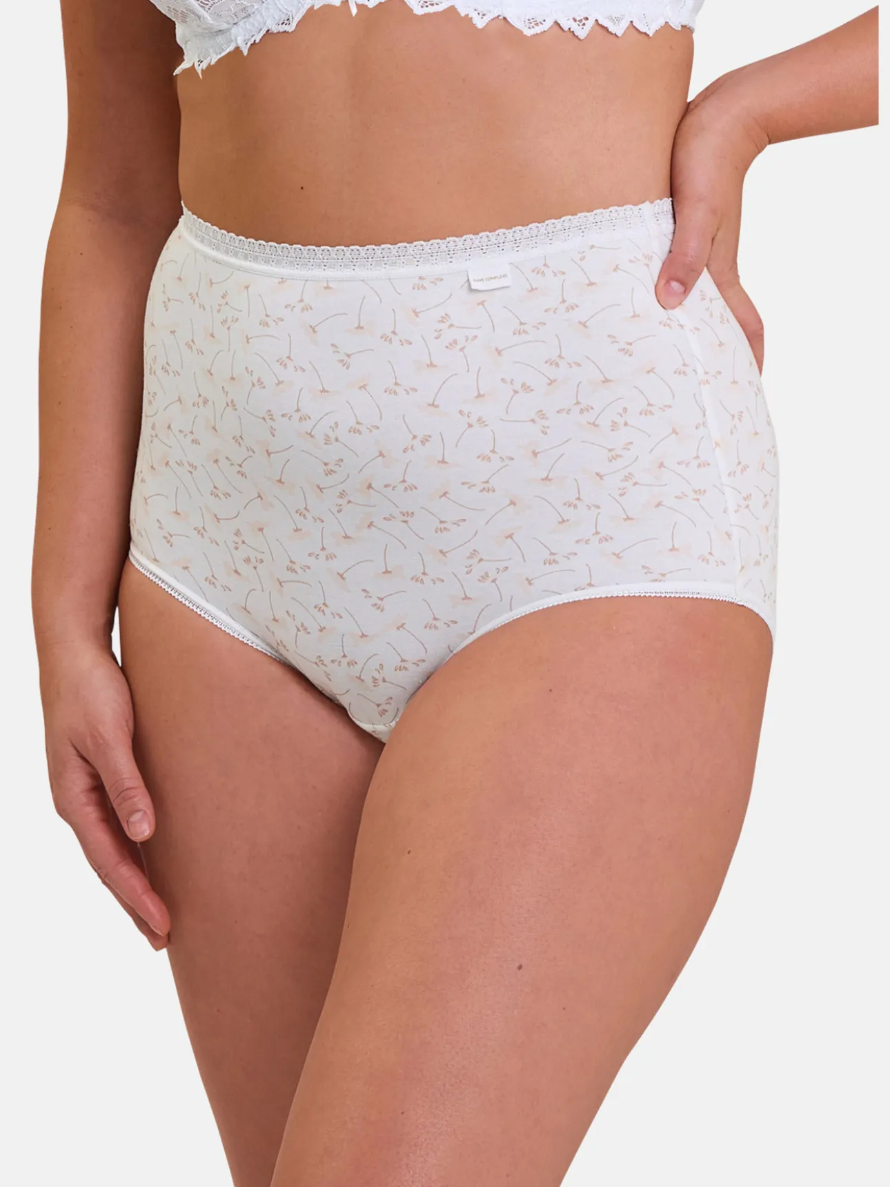 Lot de 2 culottes hautes Classique Coton