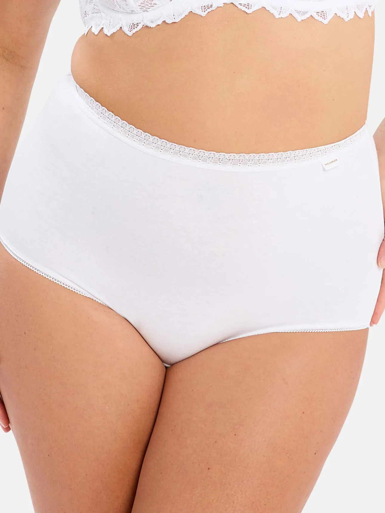 Lot de 2 culottes hautes Classique Coton