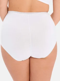 Lot de 2 culottes hautes Classique Coton