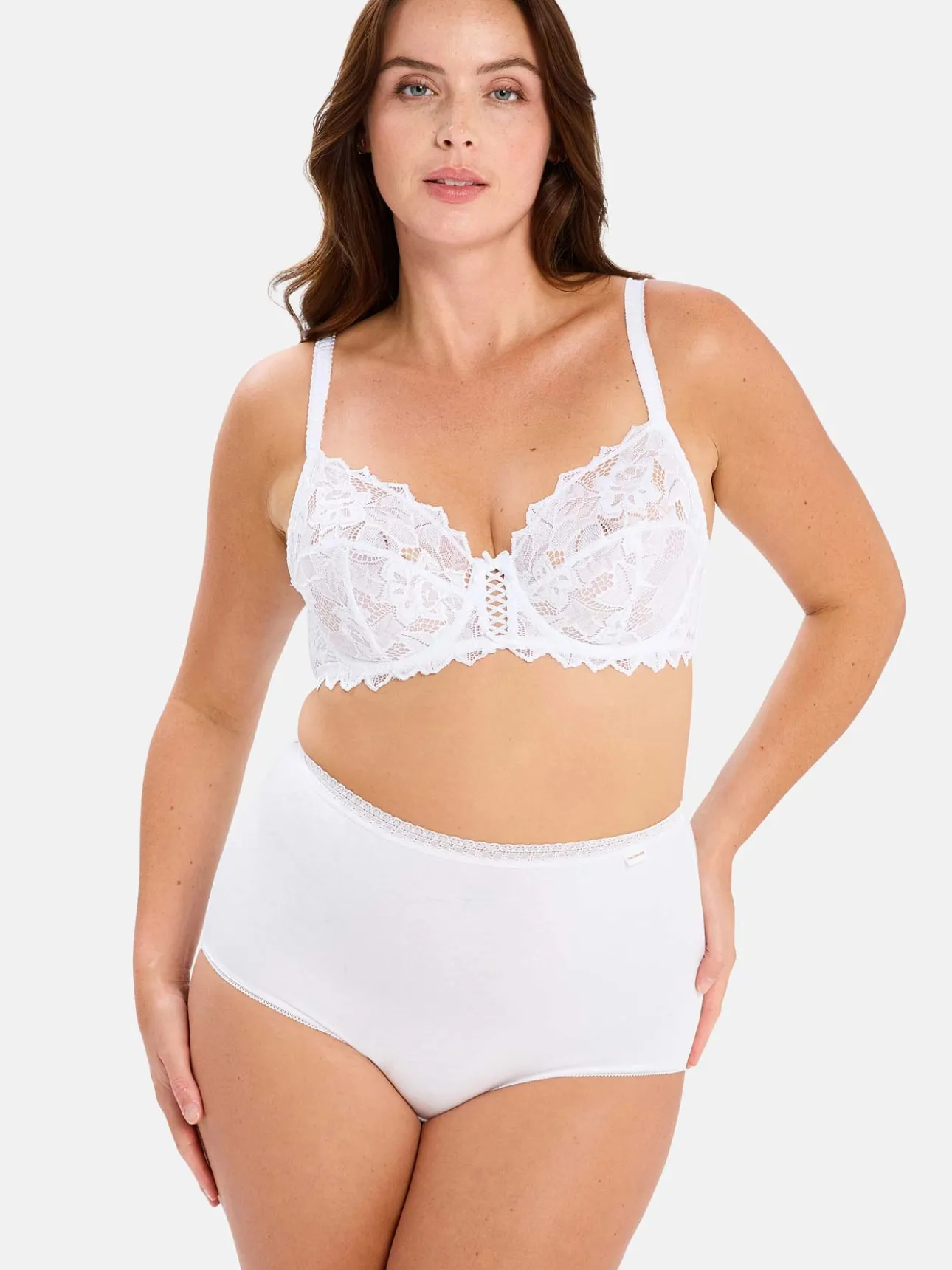 Lot de 2 culottes hautes Classique Coton