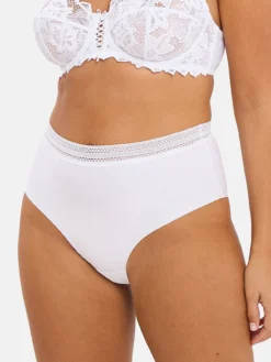Lot de 2 culottes hautes Invisible Coton