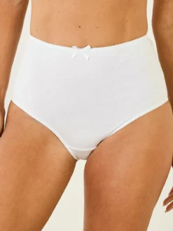 Lot de 6 culottes maxi pur coton