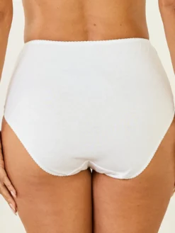 Lot de 6 culottes maxi pur coton
