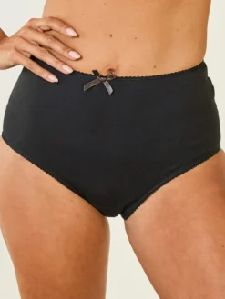Lot de 6 culottes maxi pur coton