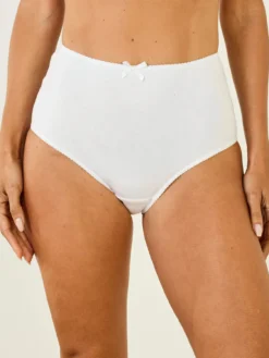 Lot de 6 culottes maxi pur coton