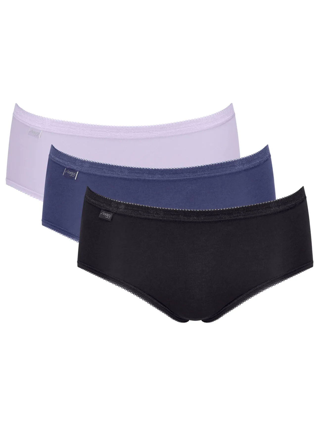 Lot de 3 culottes midi Basic +
