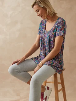 Lot de 2 leggings courts