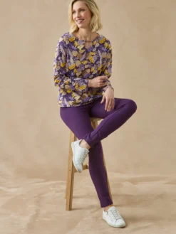 Lot de 2 leggings en jersey