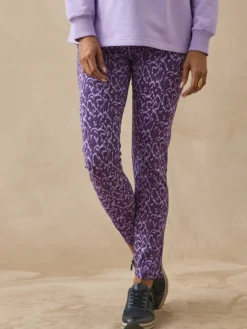 Lot de 2 leggings en jersey