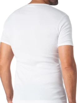 Lot de 2 maillots col V manches courtes