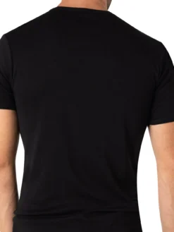 Lot de 2 maillots de corps col rond