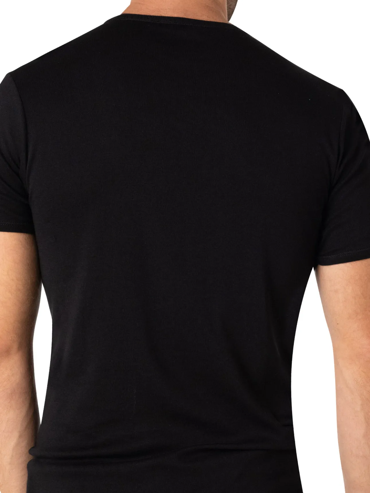 Lot de 2 maillots de corps col rond