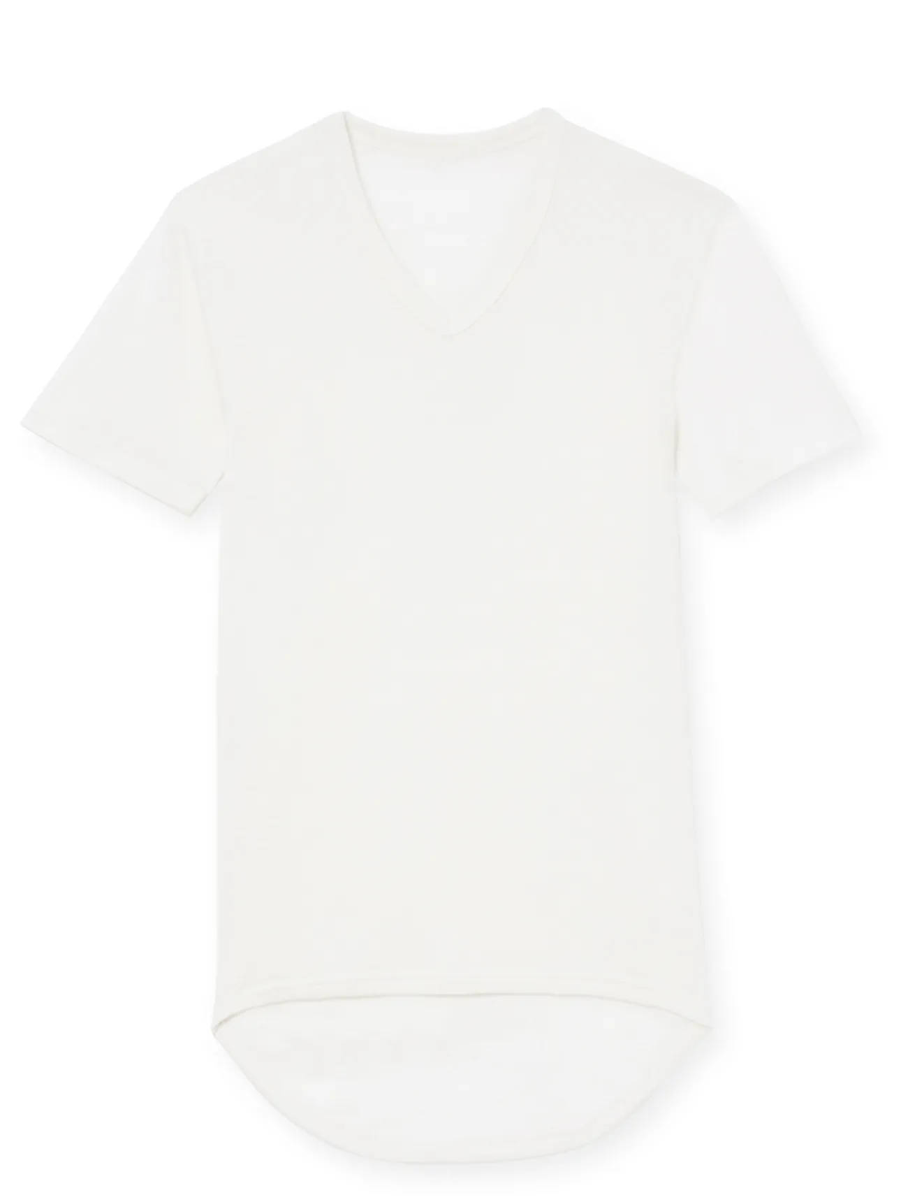 Lot de 2 maillots de corps V coton/laine