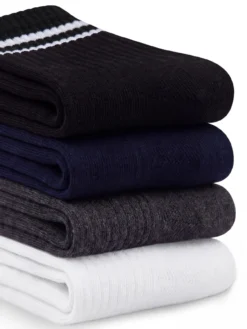 Lot de 4 paires de chaussettes mixtes