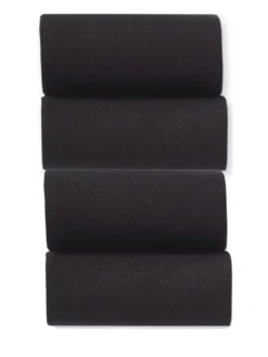 Lot de 4 paires de mi-bas grande largeur