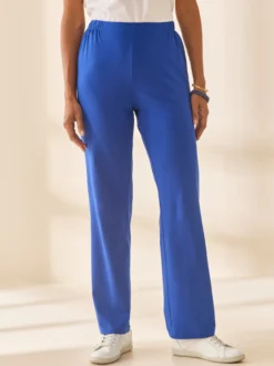 Lot de 2 pantalons élastiqués en maille