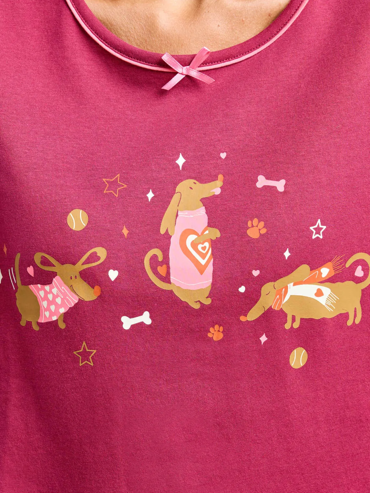 Lot de 2 pyjamas en jersey pur coton