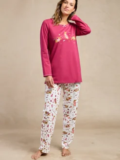 Lot de 2 pyjamas en jersey pur coton