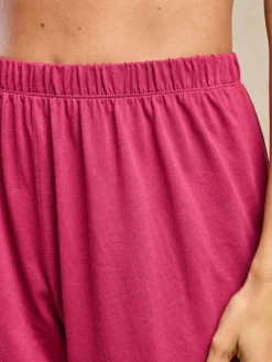 Lot de 2 pyjamas en jersey pur coton