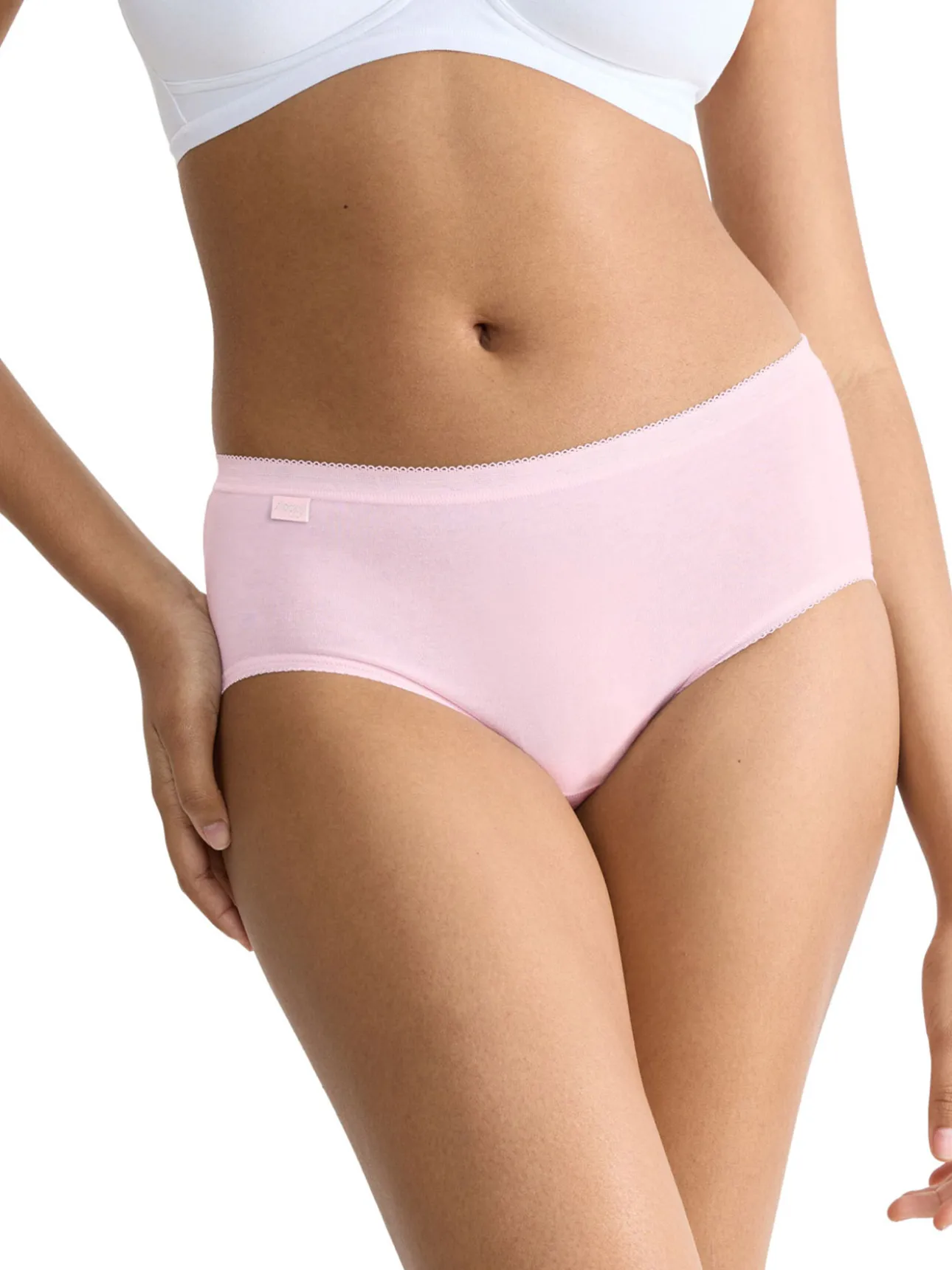 Lot de 4 slips midi Basic +