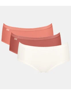 Lot de 3 slips midi Basic+