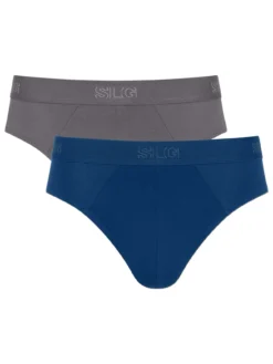 Lot de 2 slips midi fermés
