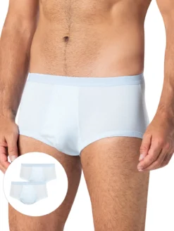 Lot de 2 slips ouverts taille haute