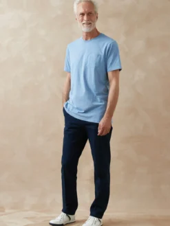 Lot de 2 tee-shirt effet chiné