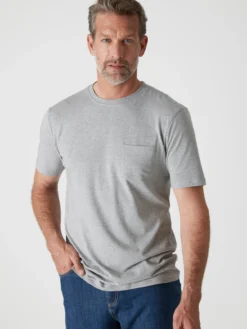 Lot de 2 tee-shirt effet chiné