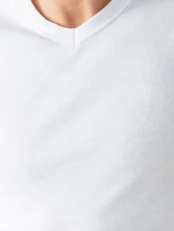 Lot de 2 tee-shirts col V coton bio