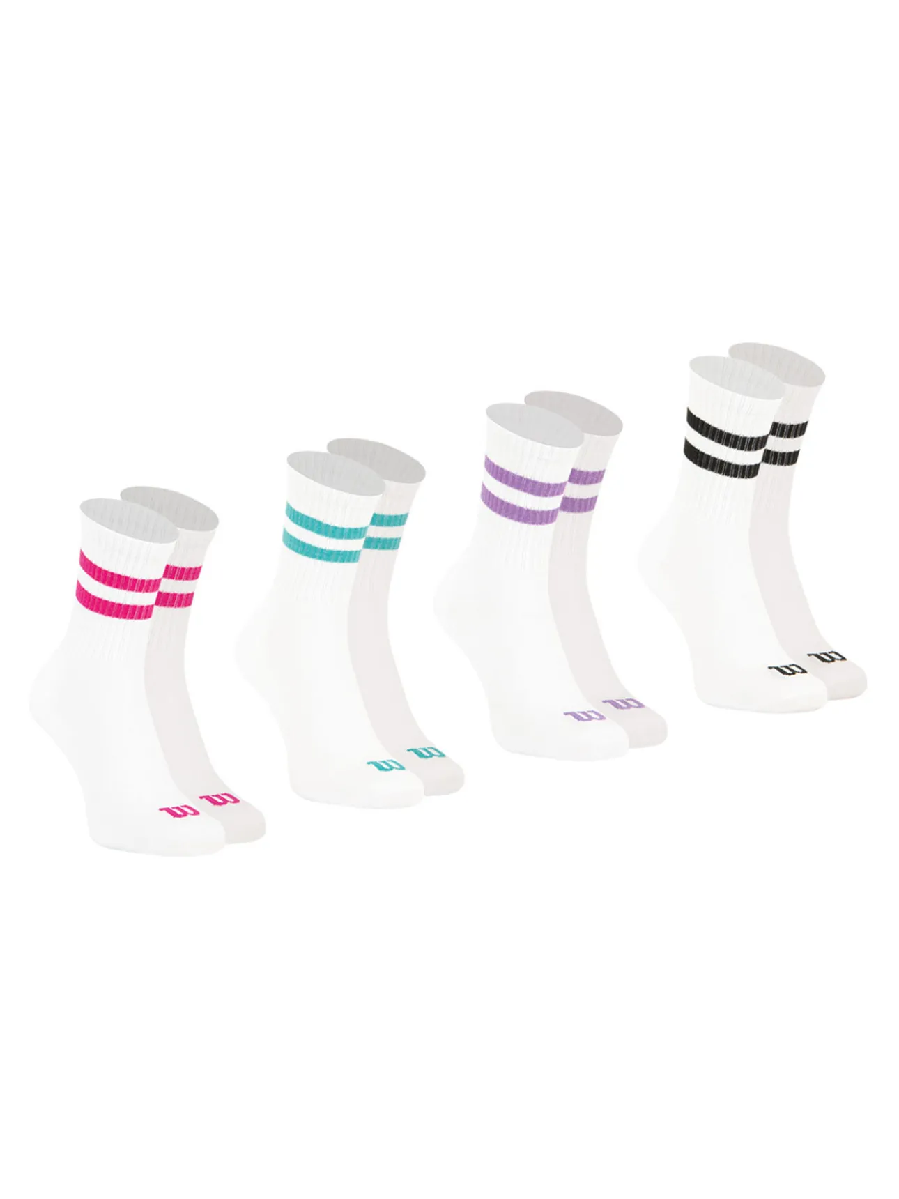 Lot 4 paires de chaussettes Sport Wilson
